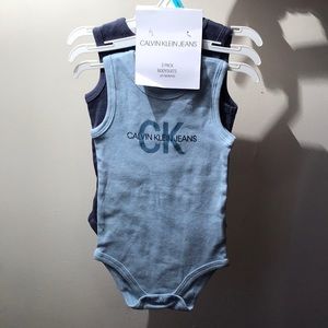 Calvin Klein tank top onesies